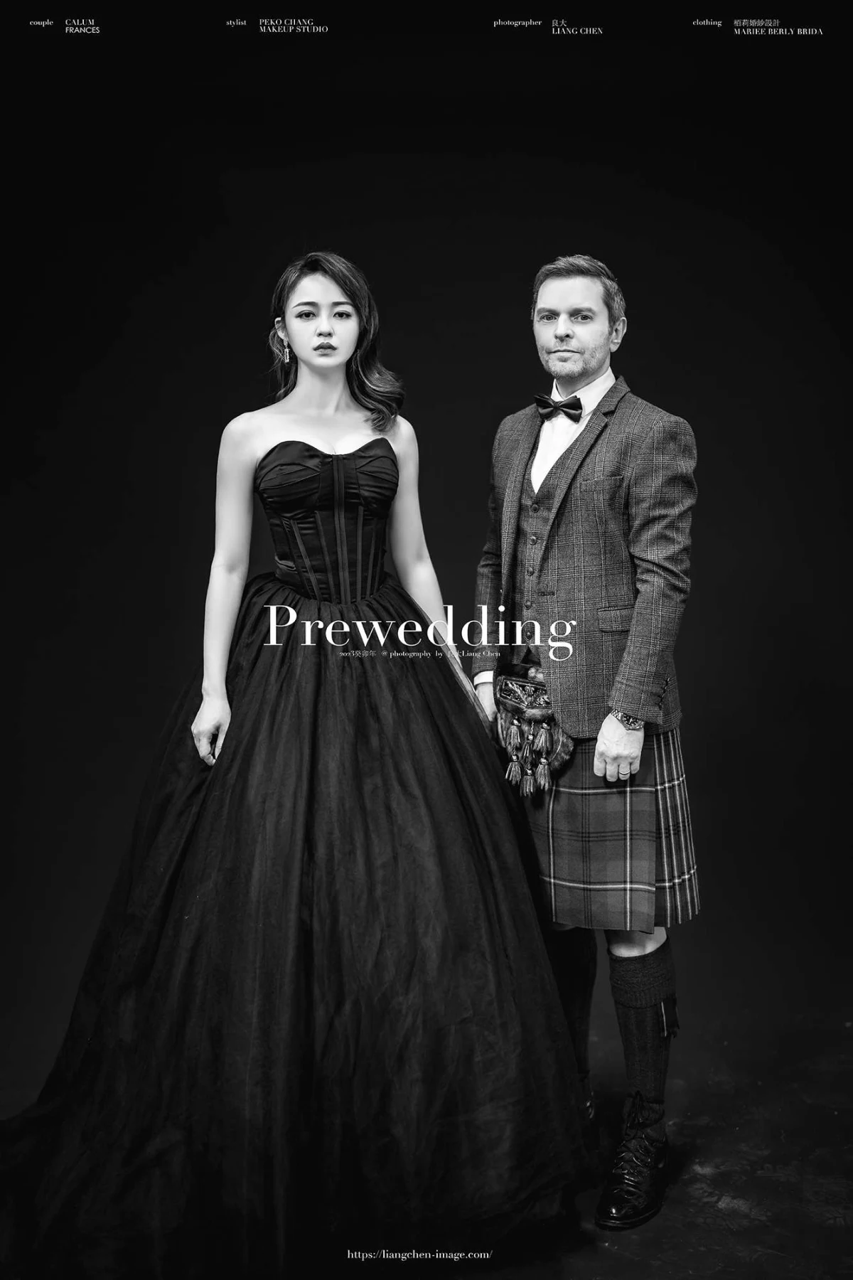 Calum & Frances 婚紗照妝髮造型（北海岸）第 4 張