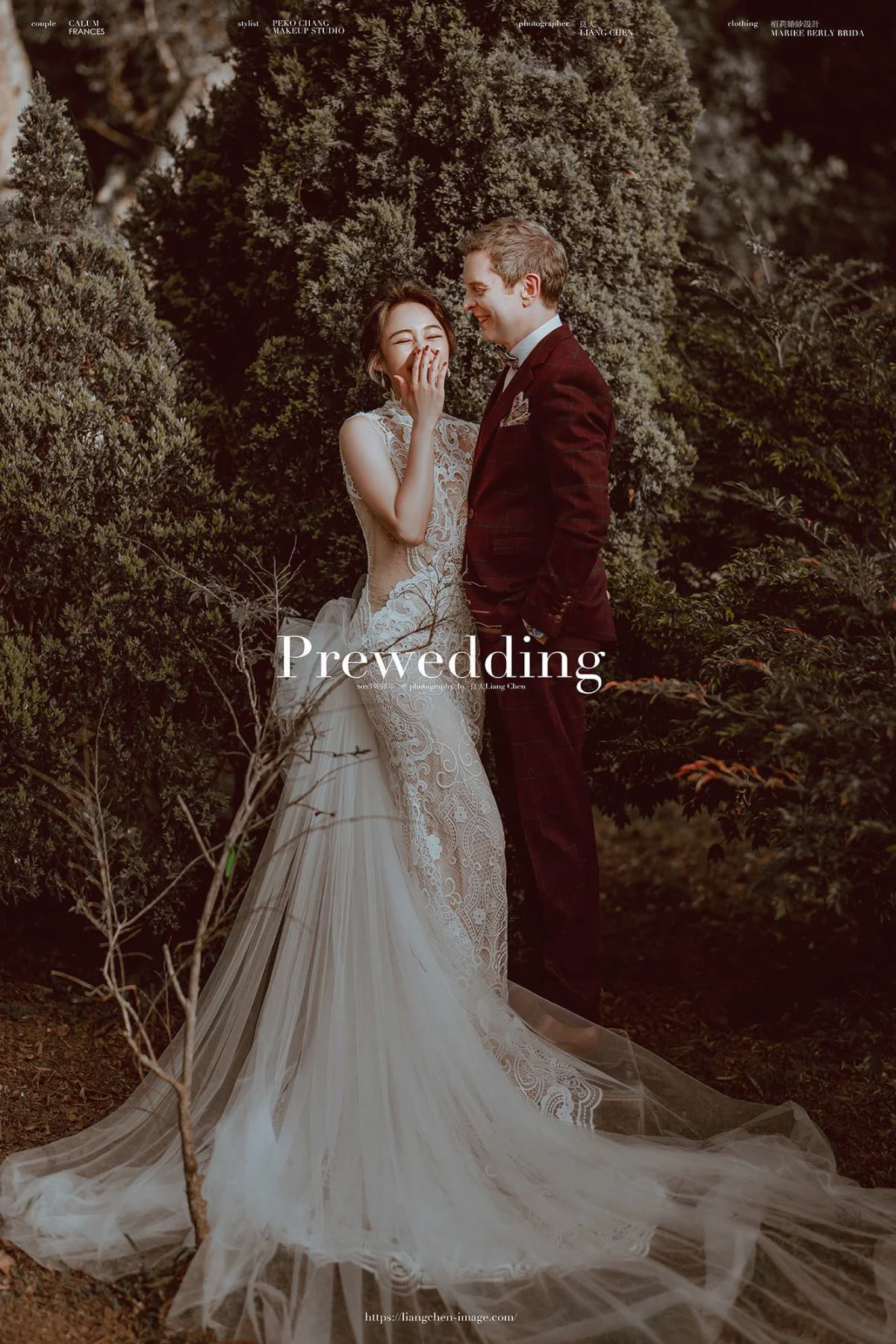 Calum & Frances 婚紗照妝髮造型（北海岸）第 6 張