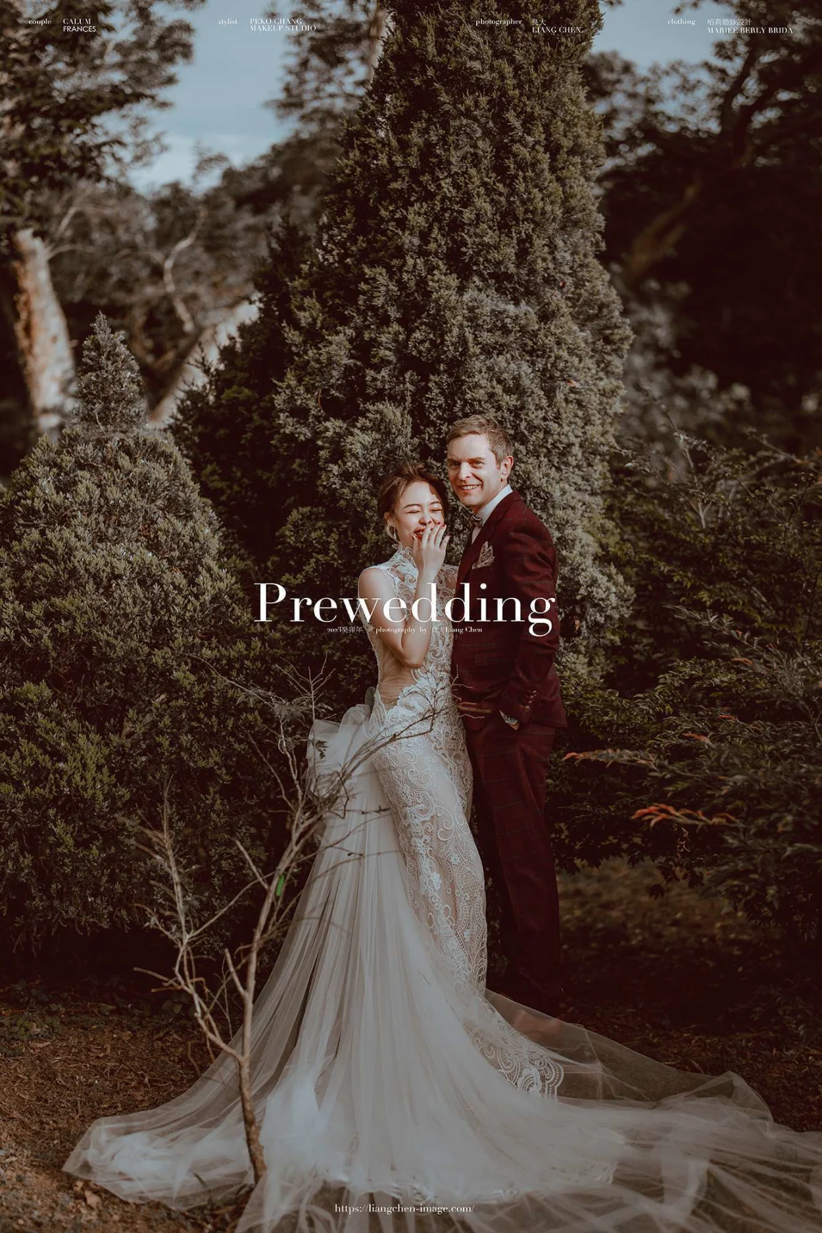 Calum & Frances 婚紗照妝髮造型（北海岸）第 8 張