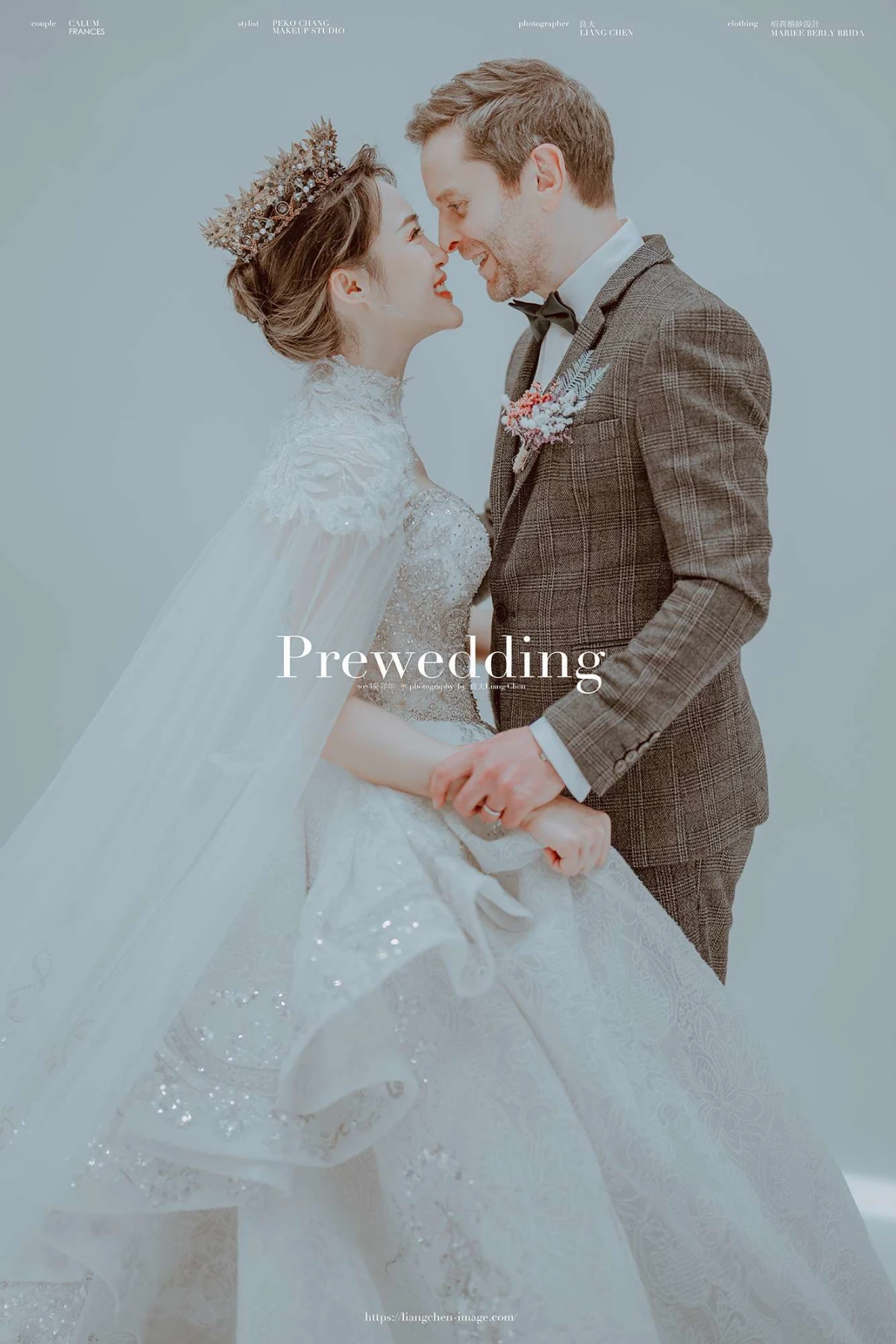 Calum & Frances 婚紗照妝髮造型（北海岸）第 12 張