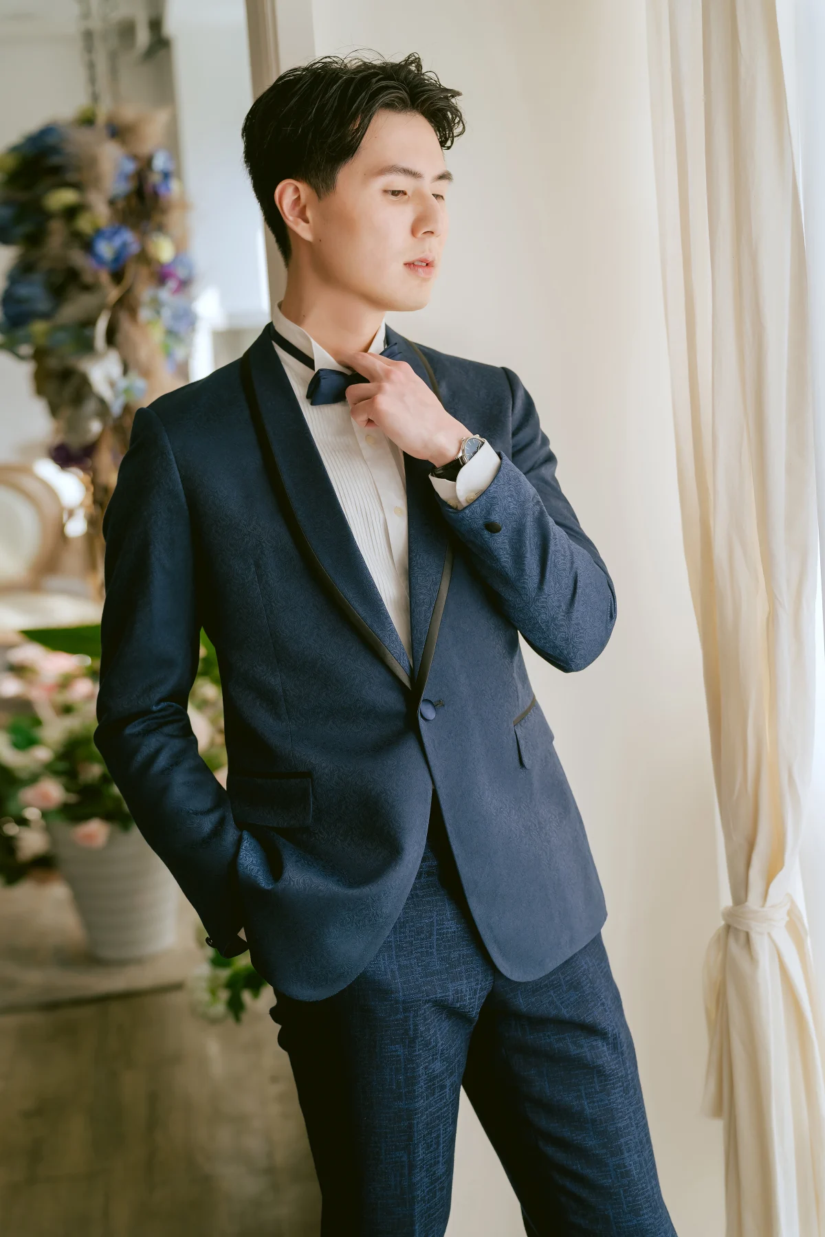Justin & Esther 婚紗照妝髮造型（擎天崗）第 1 張