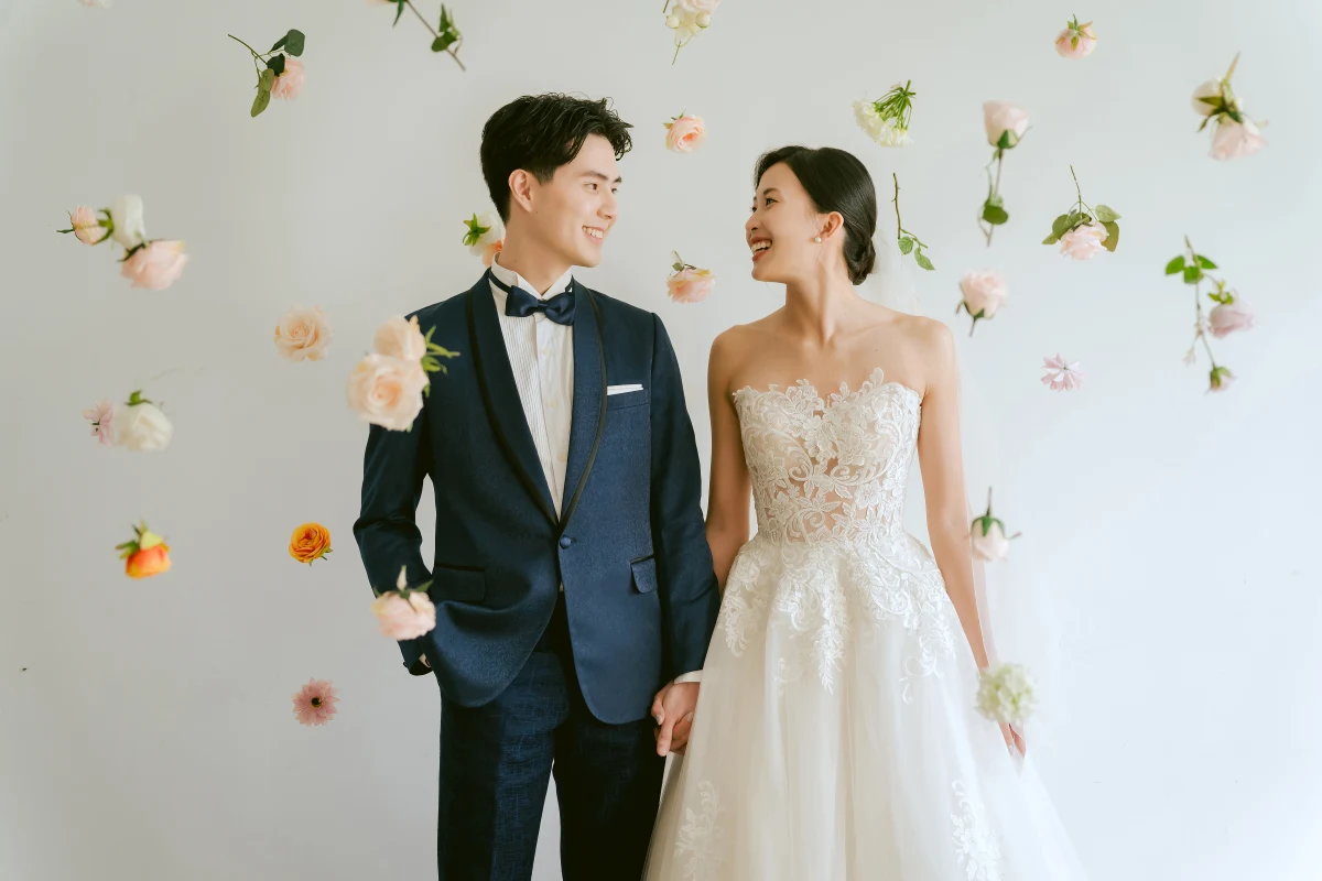 Justin & Esther 婚紗照妝髮造型（擎天崗）第 2 張