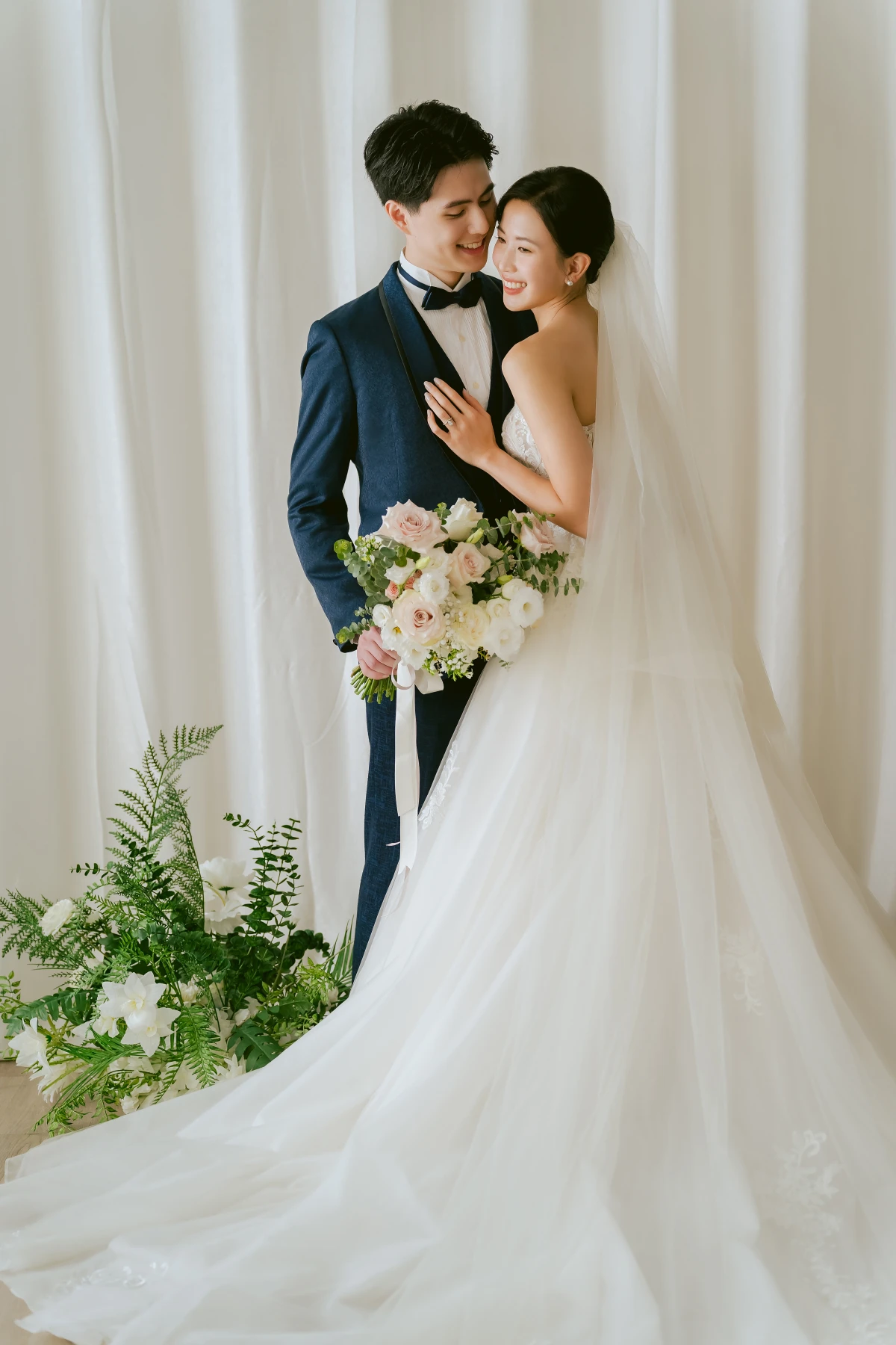 Justin & Esther 婚紗照妝髮造型（擎天崗）第 6 張