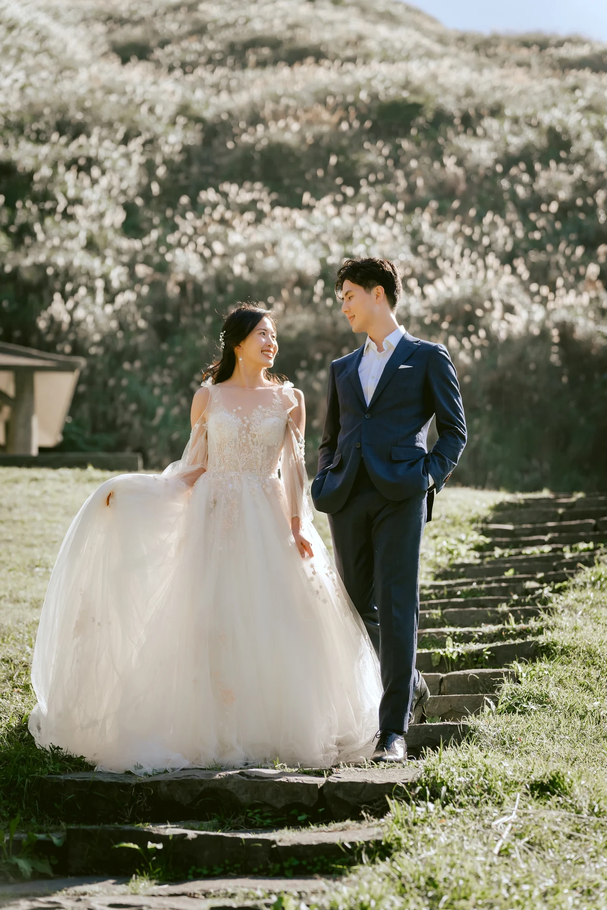 Justin & Esther 婚紗照妝髮造型（擎天崗）第 13 張