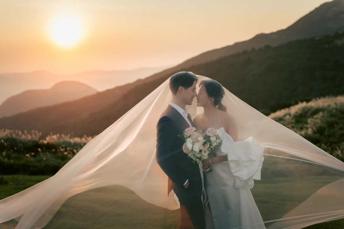 Justin & Esther 婚紗照妝髮造型（擎天崗）第 27 張