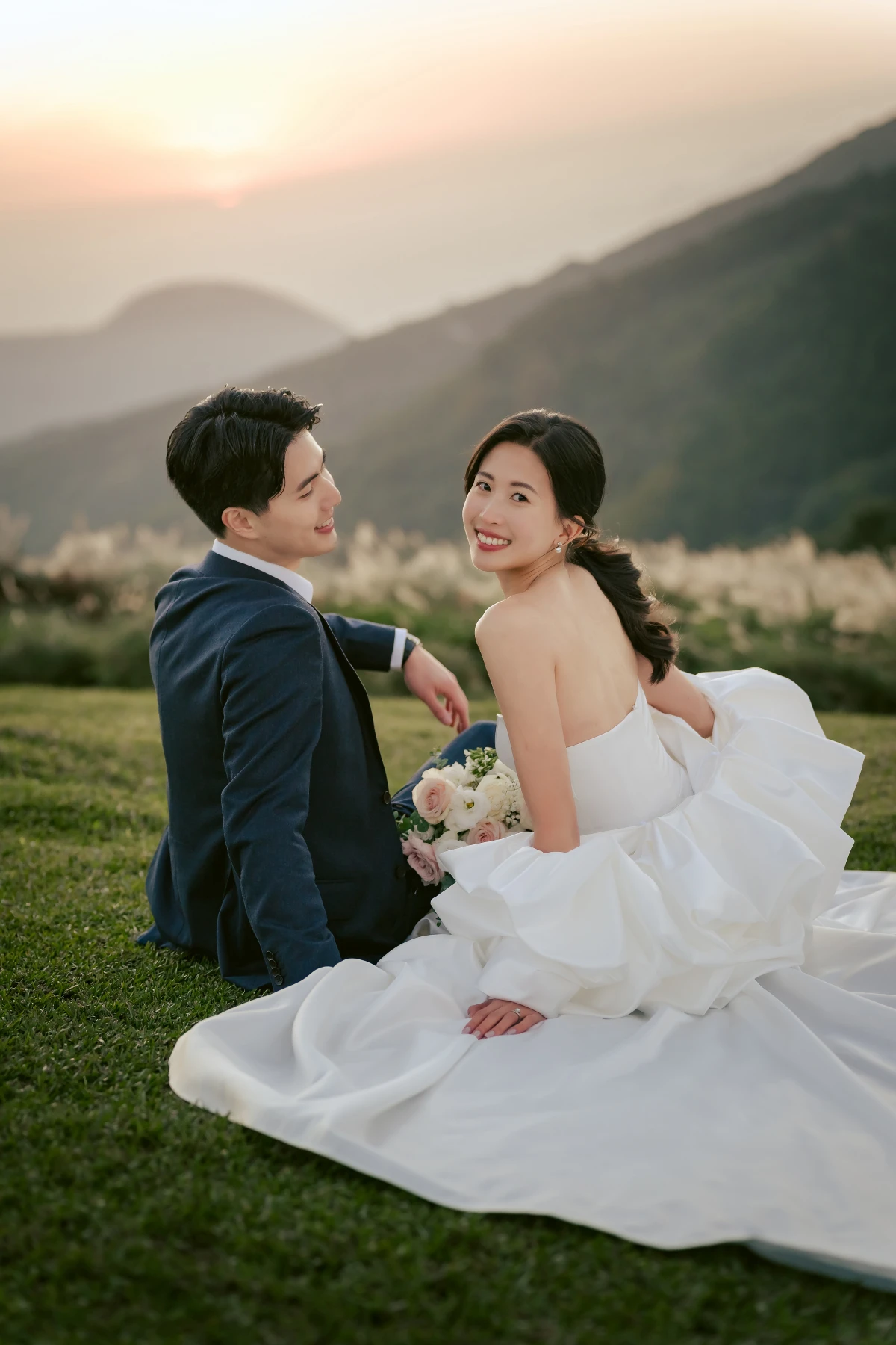 Justin & Esther 婚紗照妝髮造型（擎天崗）第 29 張