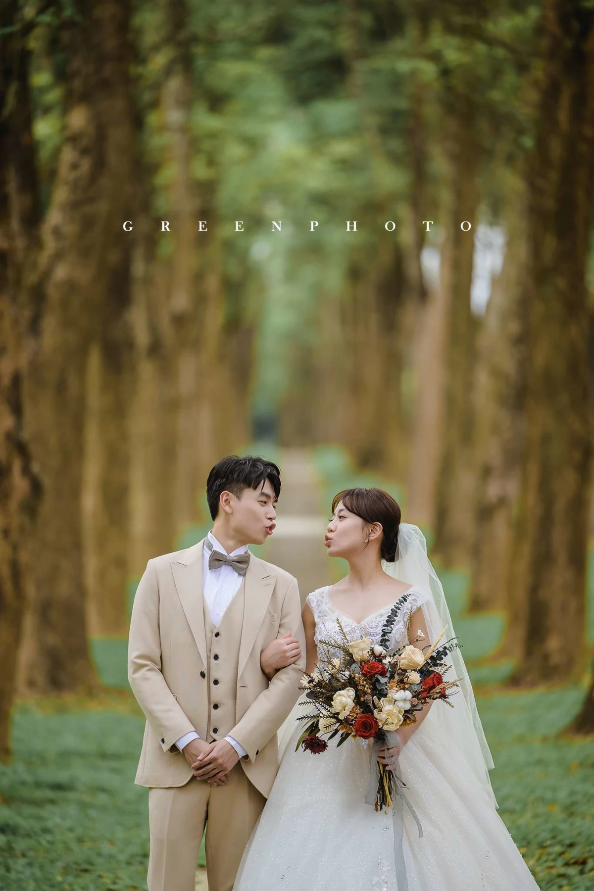 南投小蜜月 婚紗照妝髮造型（南投）第 41 張