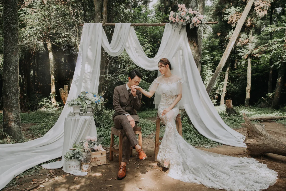 Kris & Irene 婚紗照妝髮造型（陽明山）第 8 張