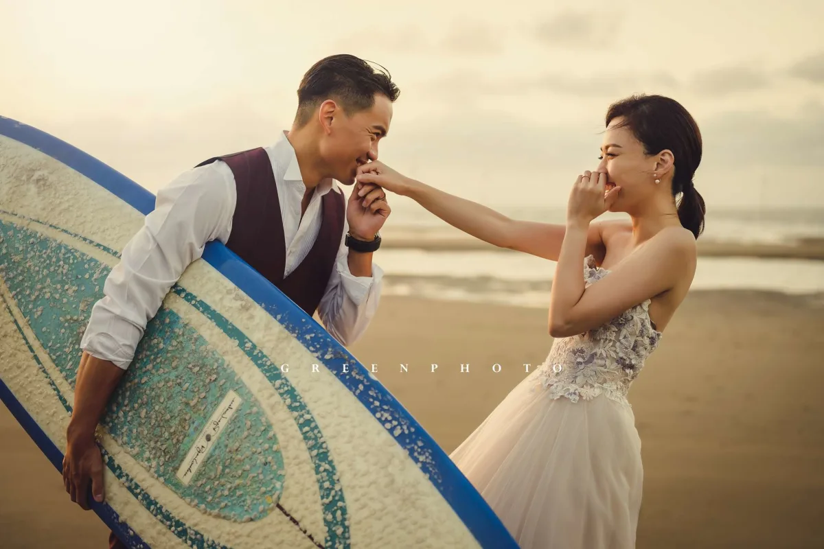 航站情緣 婚紗照妝髮造型（永安漁港）第 3 張