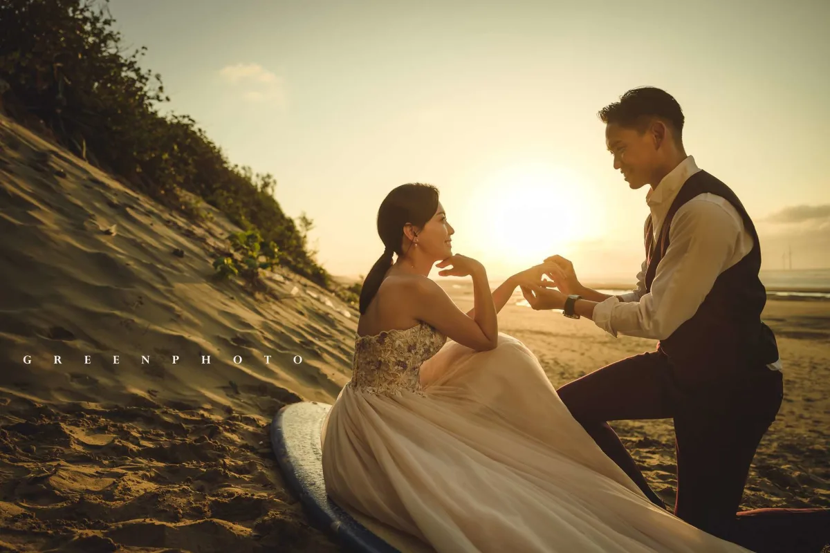 航站情緣 婚紗照妝髮造型（永安漁港）第 13 張