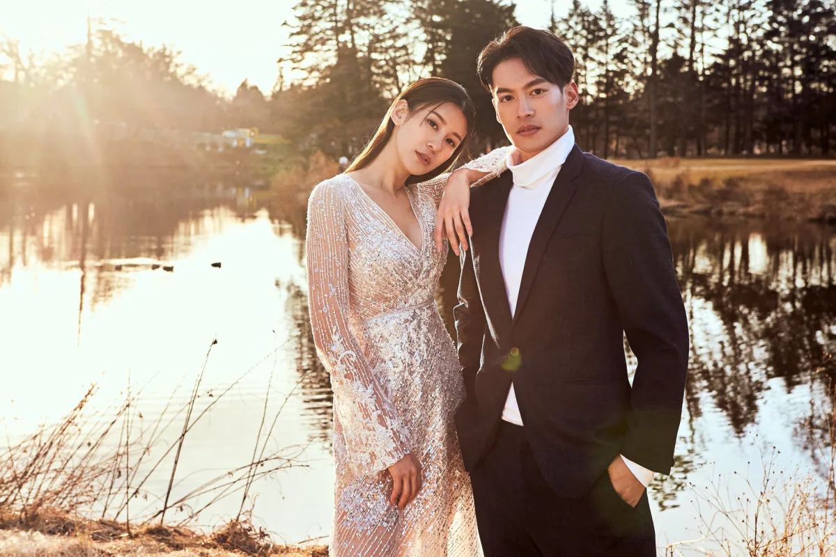 許孟哲 X 趙孟姿 婚紗照妝髮造型（輕井澤）第 8 張