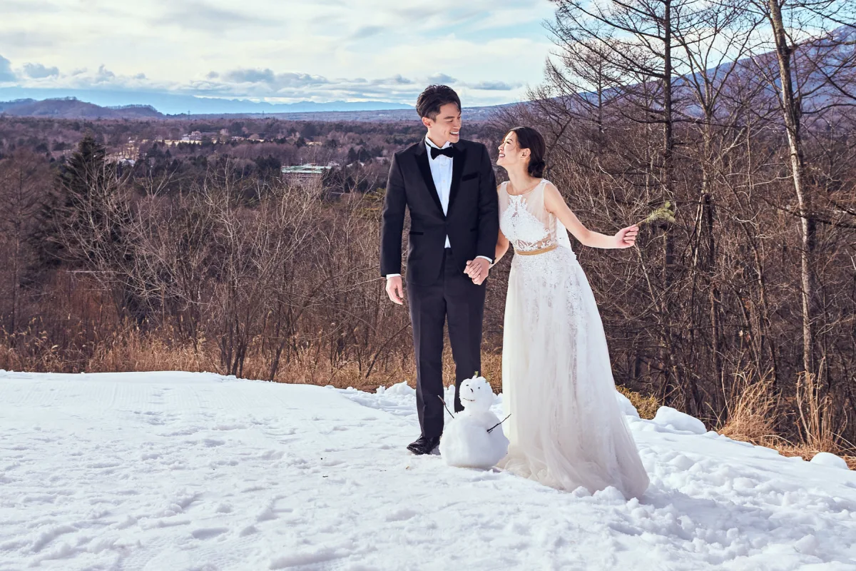 許孟哲 X 趙孟姿 婚紗照妝髮造型（輕井澤）第 11 張