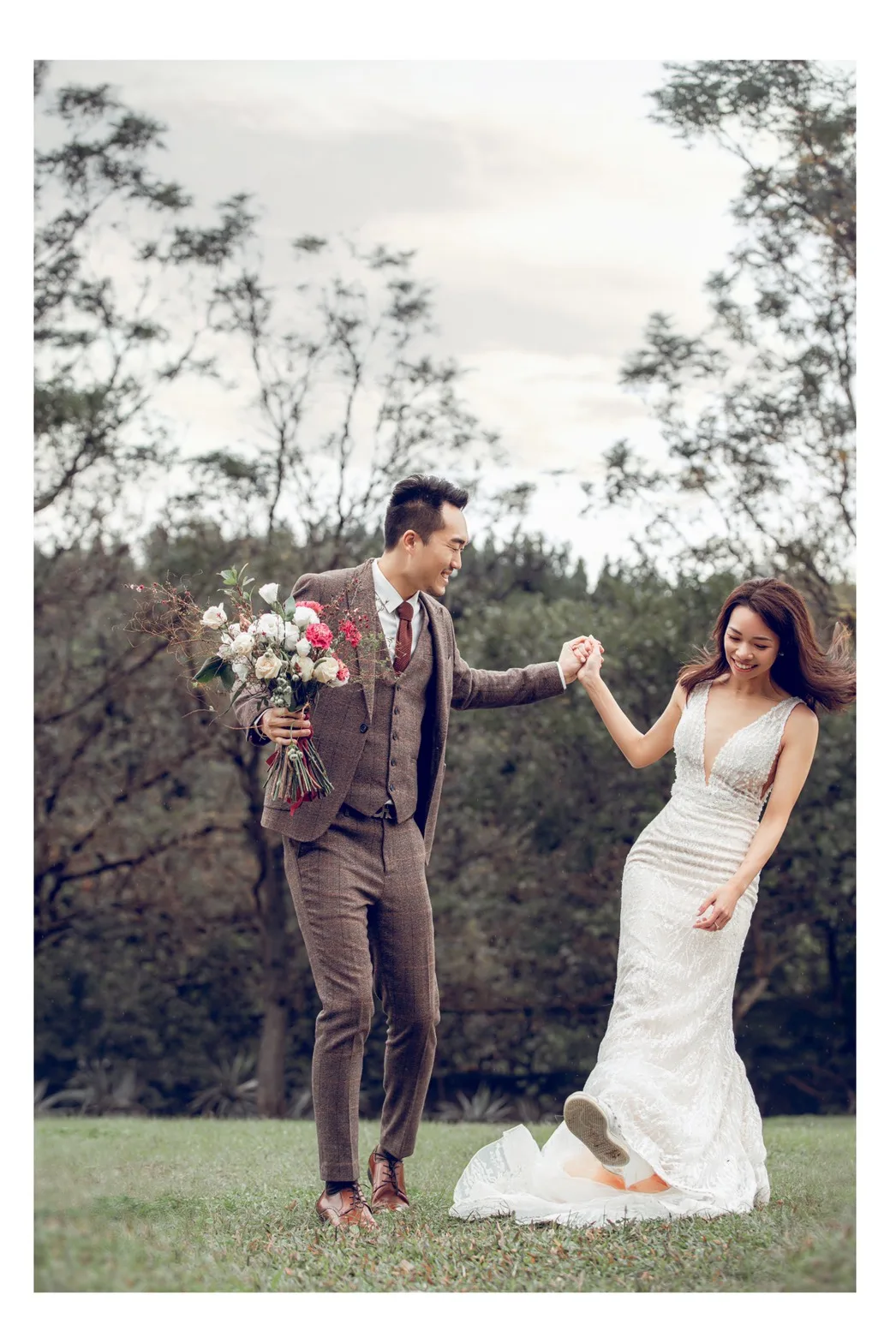 Shawn & Gemma 婚紗照妝髮造型 第 5 張