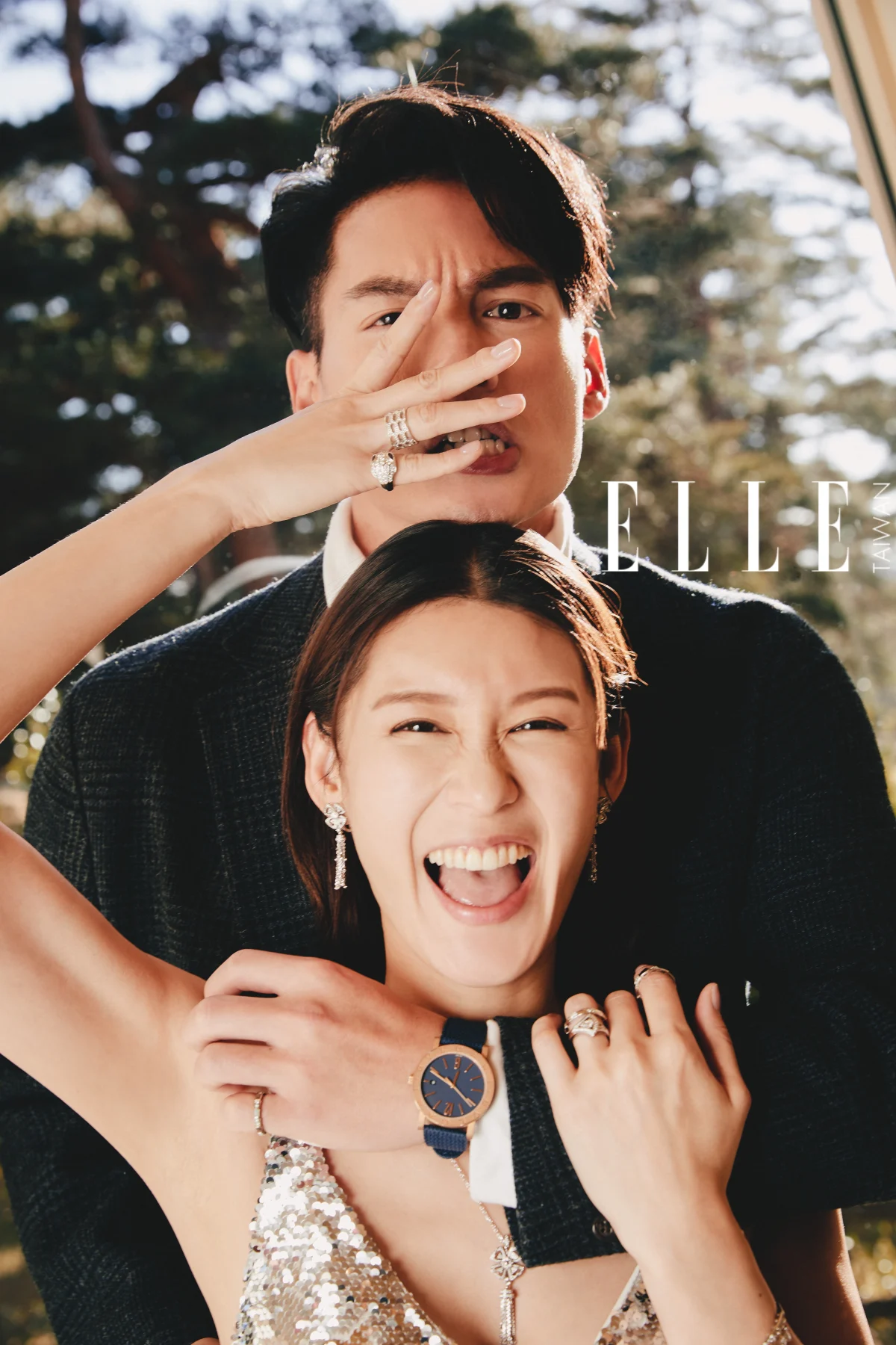 許孟哲 X 趙孟姿 X ELLE 藝人妝髮造型（輕井澤）第 2 張