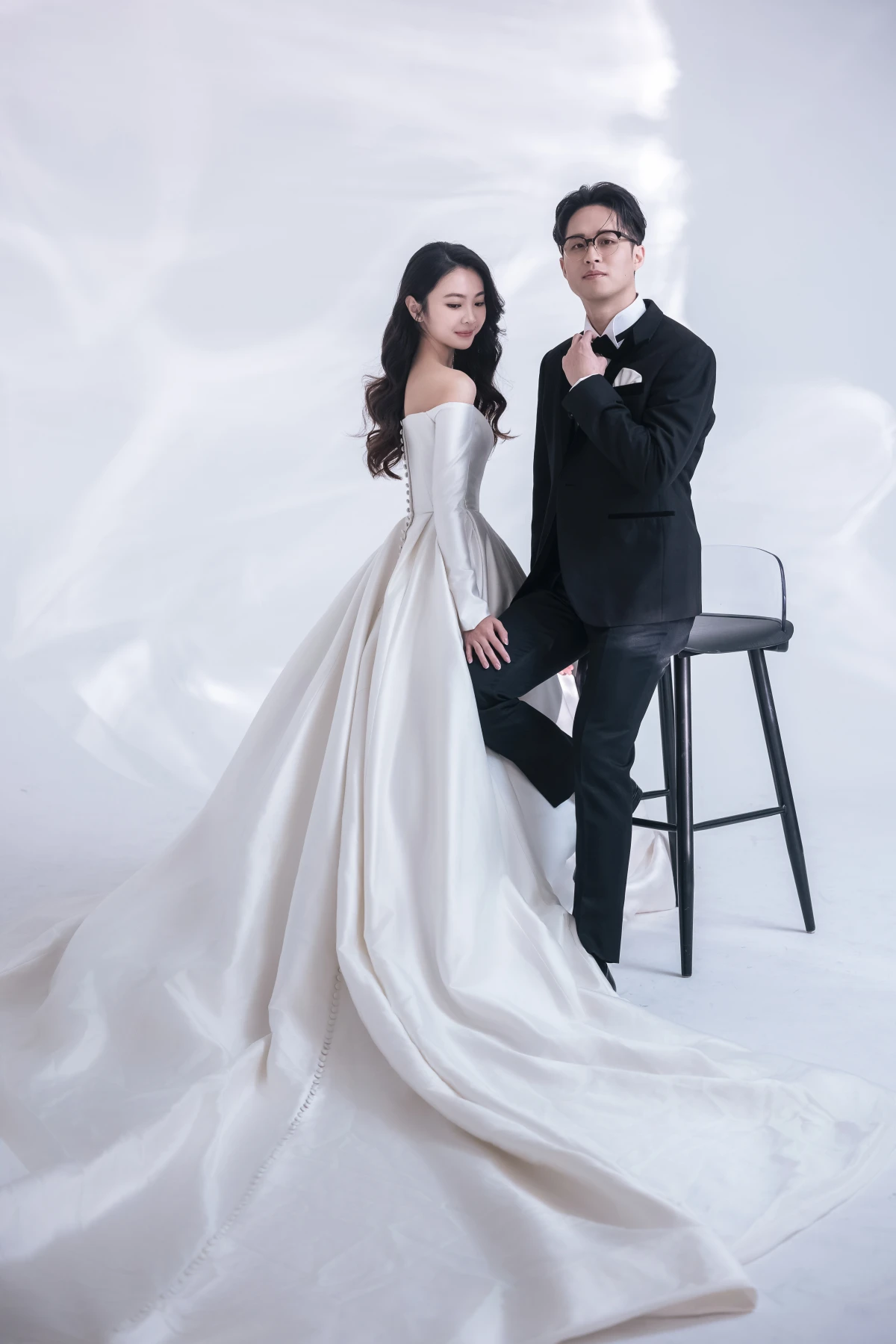 亦雯 婚紗照妝髮造型 第 1 張