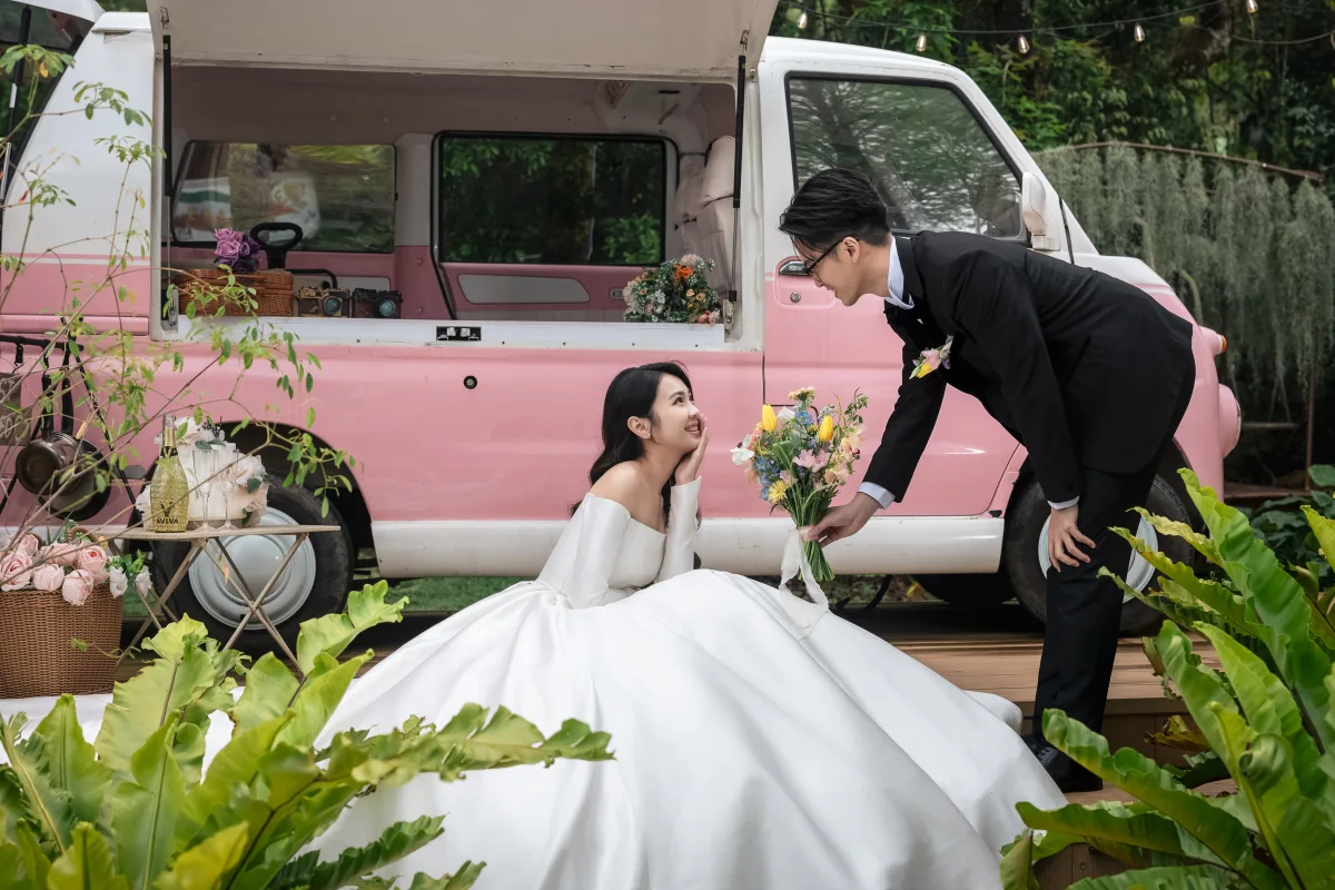 亦雯 婚紗照妝髮造型 第 11 張