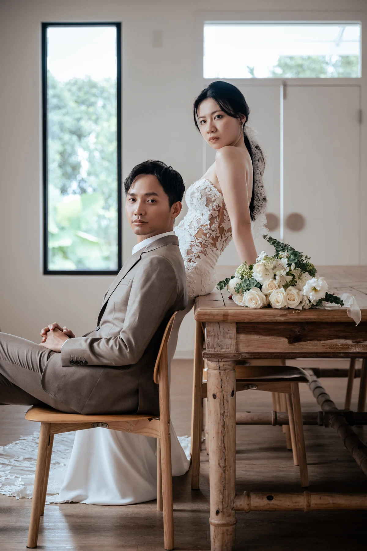 承憲 & 怡軒 婚紗照妝髮造型 第 7 張