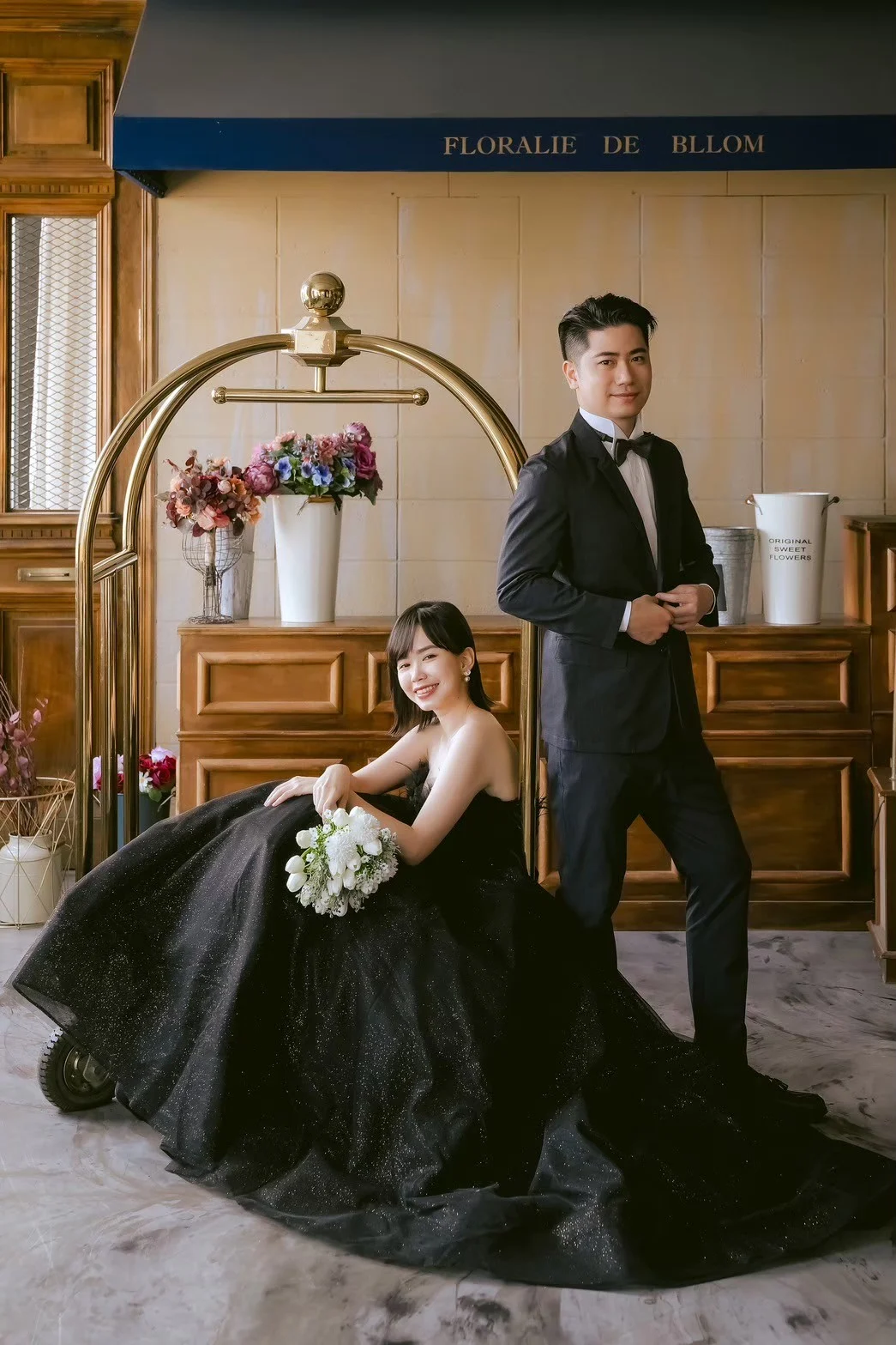 廷佳 婚紗照妝髮造型 第 13 張
