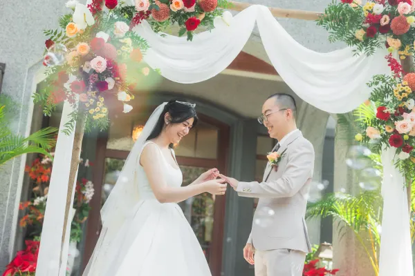 Wayne & Judy 婚禮新秘妝髮