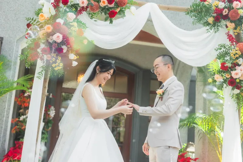 Wayne & Judy 婚禮新秘妝髮