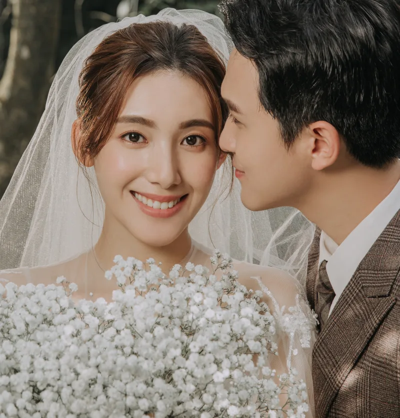 Kris & Irene 婚紗照妝髮造型