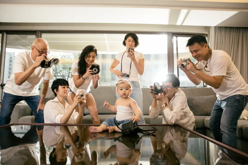 Kelly Family 全家福妝髮造型