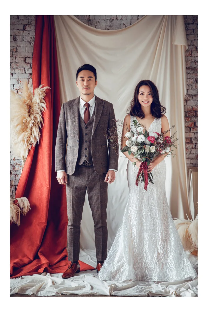 Shawn & Gemma 婚紗照妝髮造型