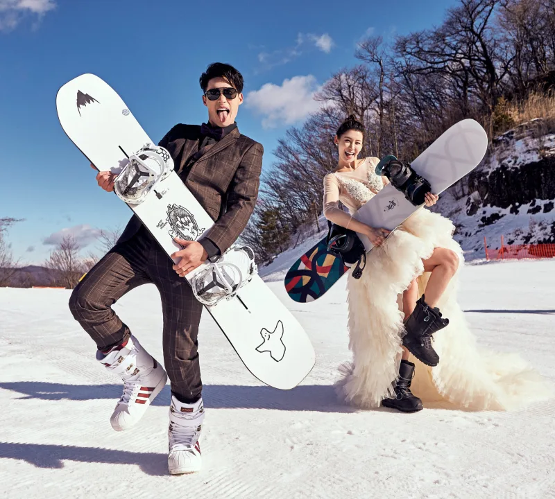 許孟哲 X 趙孟姿 婚紗照妝髮造型