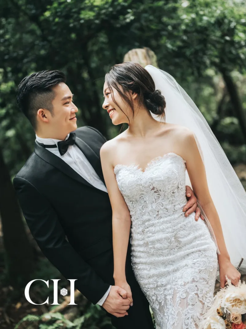Bryant & Katrina 婚紗照妝髮造型